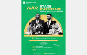 Stage arbitrage nouvelles regles